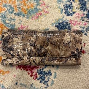 Hobo printed Continental Wallet